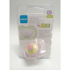 MAM Original szilikon cumi 16h+ - Rózsaszín Tulipán