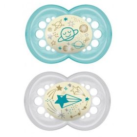 MAM Original Astro éjszakai cumi dupla 6h+ - Szürke-Kék