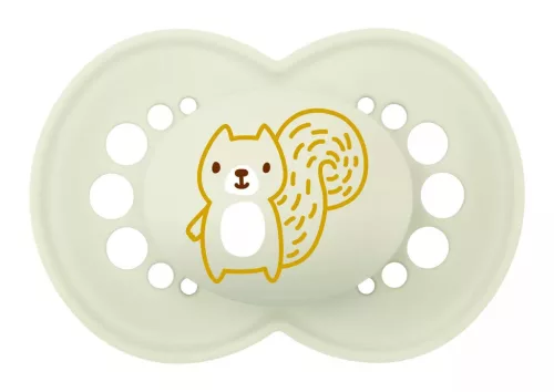 MAM Original Matt forest szilikon cumi dupla 6h+ - nyuszi és mókus