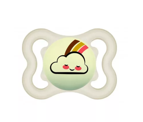 MAM Supreme nyugtató éjszakai cumi dupla 0h+ - Felhő és hold