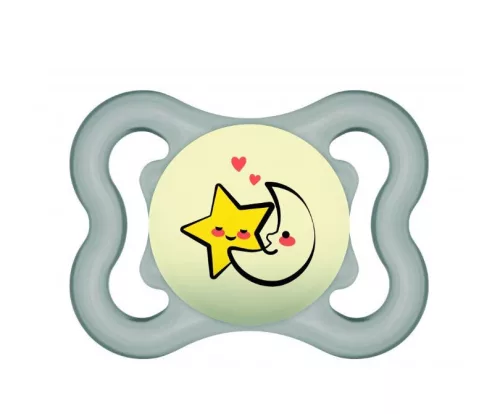 MAM Supreme nyugtató éjszakai cumi dupla 0h+ - Felhő és hold