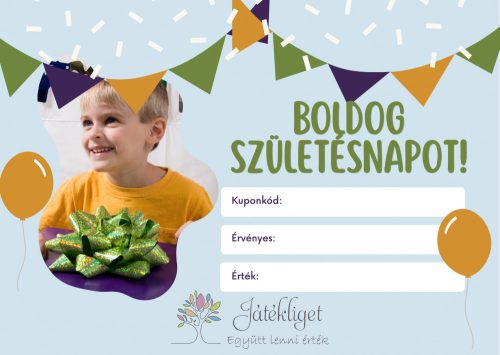 Születésnapi ajándékutalvány 20000 Ft értékben