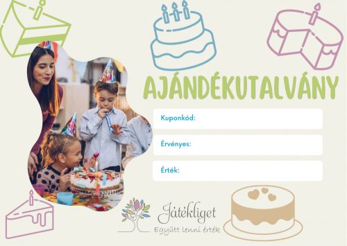 Születésnapi ajándékutalvány 20000 Ft értékben