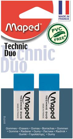 Radír, kombinált, MAPED "Technic Duo"