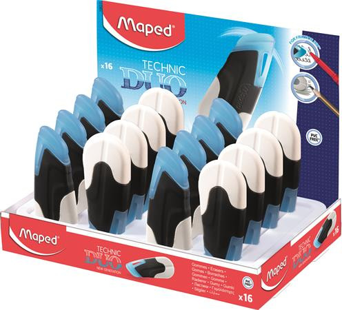 Radír display, MAPED, "Technic Duo - New generation"