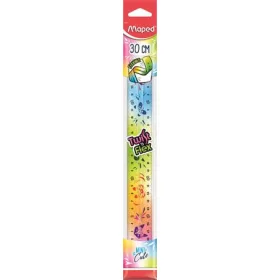   Vonalzó, műanyag, törhetetlen, 30 cm, MAPED "Mini Cute Twist 'n Flex"