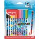 MAPED  - "Color'Peps Ocean Life" Filctoll készlet, 2 mm, kimosható, 12 különböző szín