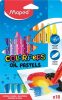 Olajpasztell kréta, MAPED "Color'Peps", 18 különböző szín