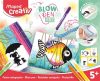 Fújós filctoll készlet, MAPED CREATIV, "Blow pen Art", pop