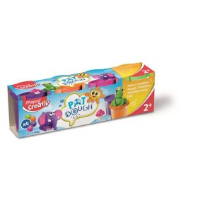  Gyurma készlet, levegőre száradó, 4x114 g, MAPED CREATIV "Pat Dough", vegyes színek