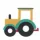 Traktor ovis öntapadós jel 2x2
