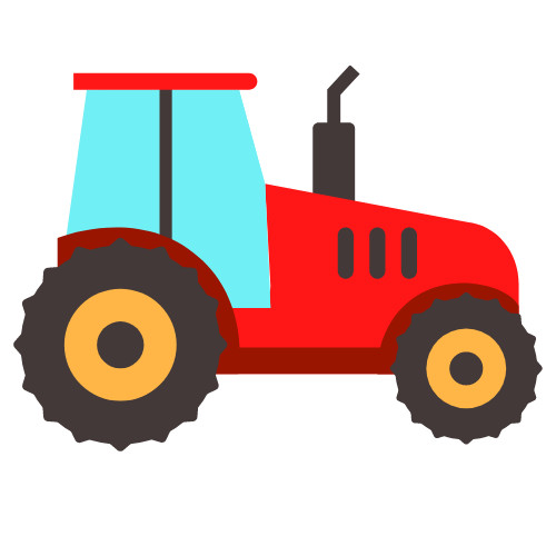 Traktor ovis vasalható jel 4x4
