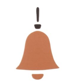 Csengő ovis vasalható jel 2x2