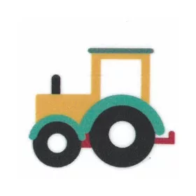 Traktor ovis vasalható jel 2x2