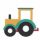 Traktor ovis vasalható jel 2x2