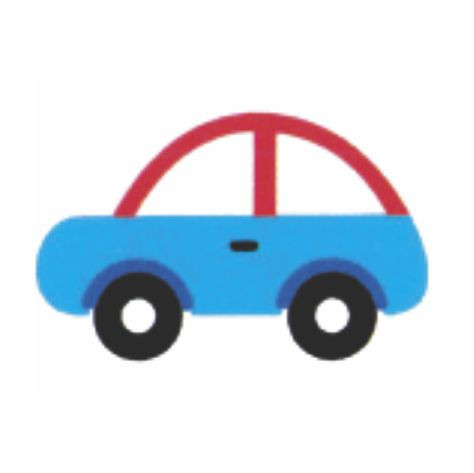 Autó ovis öntapadós jel 4x4