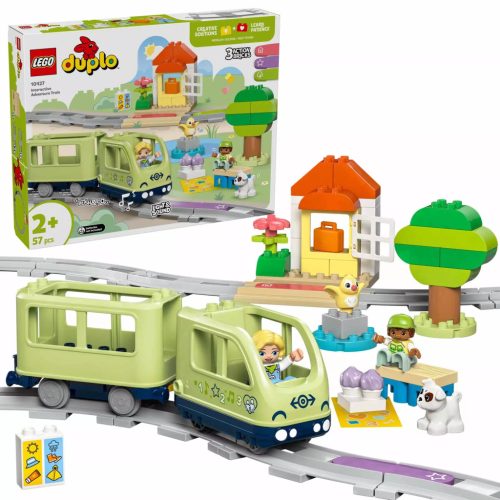 LEGO DUPLO Vasút - Interaktív kalandvonat