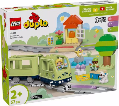 LEGO DUPLO Vasút - Interaktív kalandvonat