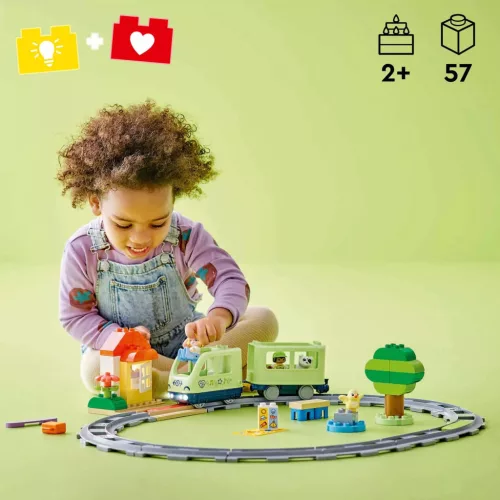 LEGO DUPLO Vasút - Interaktív kalandvonat