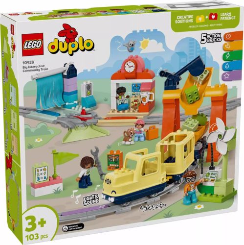 LEGO DUPLO Vasút - Nagy interaktív vonat