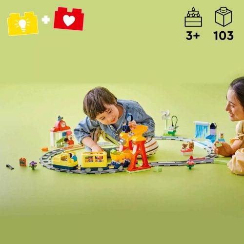 LEGO DUPLO Vasút - Nagy interaktív vonat