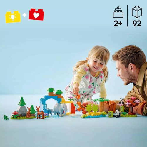 LEGO DUPLO  - 3 az 1-ben állatcsaládok a vadvilágban