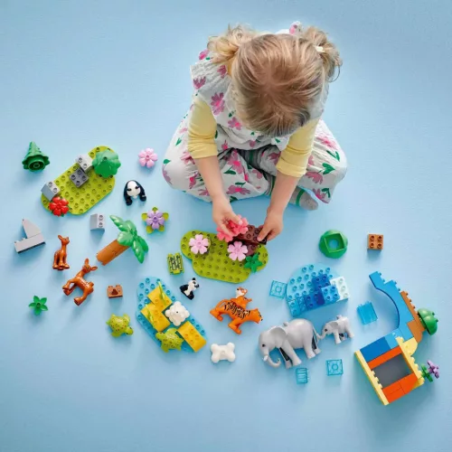 LEGO DUPLO  - 3 az 1-ben állatcsaládok a vadvilágban