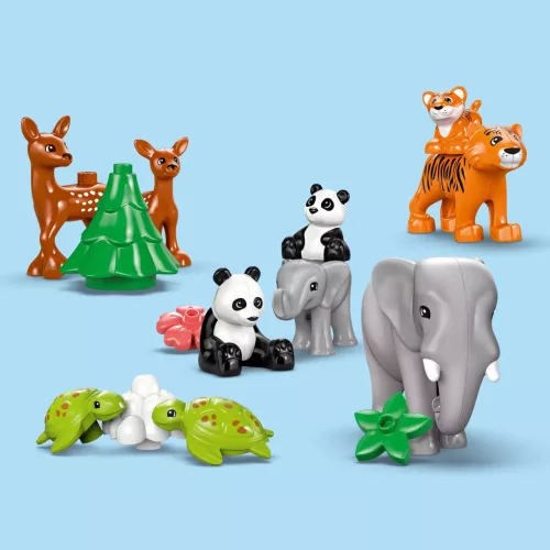 LEGO DUPLO  - 3 az 1-ben állatcsaládok a vadvilágban
