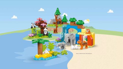 LEGO DUPLO  - 3 az 1-ben állatcsaládok a vadvilágban