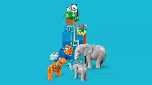 LEGO DUPLO  - 3 az 1-ben állatcsaládok a vadvilágban