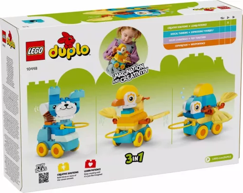 LEGO DUPLO - 3 az 1-ben guruló állatok