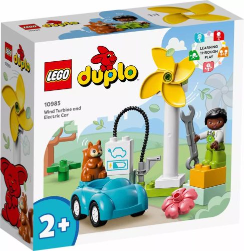 Lego Duplo Town 10985 - Szélturbina És Elektromos Autó