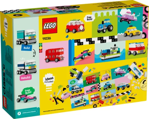Lego Classic 11036 - Kreatív Járművek