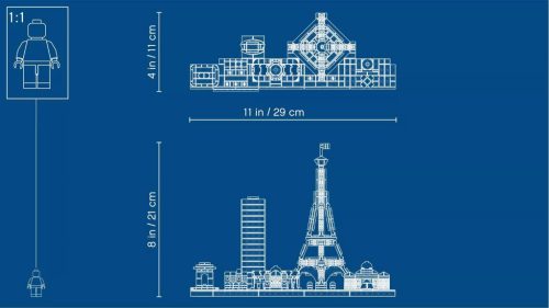 Lego Architecture 21044 - Párizs