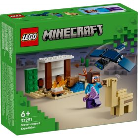 Lego Minecraft 21251 - Steve sivatagi expedíciója