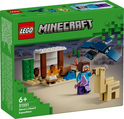 Lego Minecraft 21251 - Steve sivatagi expedíciója