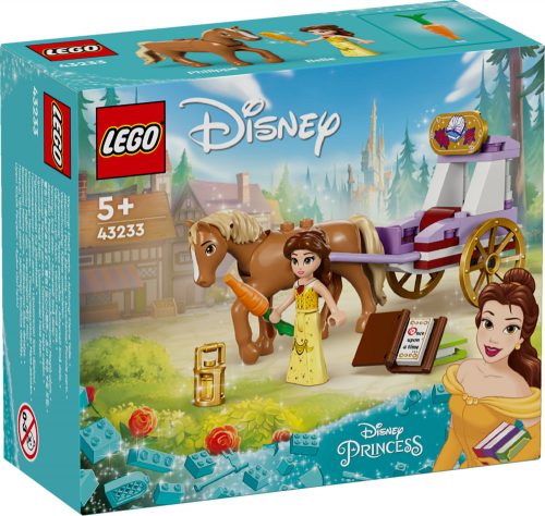 Lego Disney Princess 43233 - Belle Mesékkel Teli Lovaskocsija