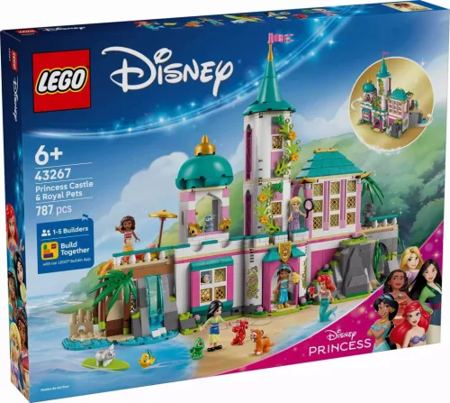 LEGO Disney™ - Hercegnőkastély és a hercegnők állatkái