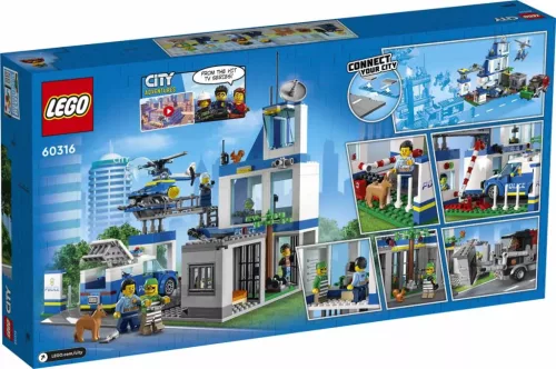 Lego City Police 60316 - Rendőrkapitányság