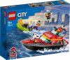 Lego CITY FIRE 60373 - TŰZOLTÓHAJÓ