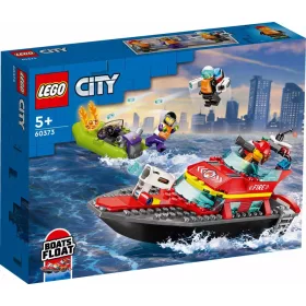 Lego CITY FIRE 60373 - TŰZOLTÓHAJÓ