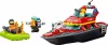 Lego CITY FIRE 60373 - TŰZOLTÓHAJÓ
