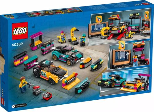 Lego City Great Vehicles 60389 - Egyedi Autók Szerelőműhelye