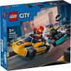 Lego City Great Vehicles 60400 - Gokartok És Versenypilóták