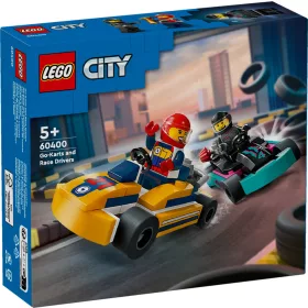   Lego City Great Vehicles 60400 - Gokartok És Versenypilóták