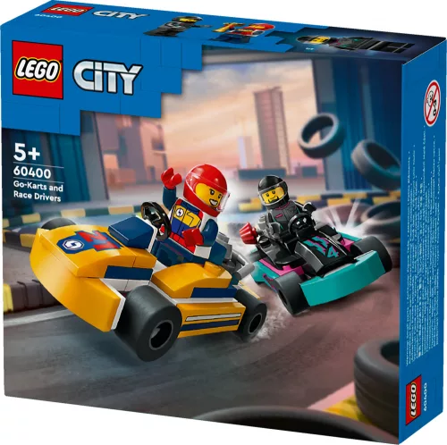 Lego City Great Vehicles 60400 - Gokartok És Versenypilóták