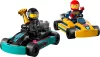 Lego City Great Vehicles 60400 - Gokartok És Versenypilóták
