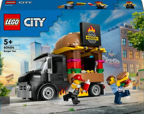 Lego City Great Vehicles 60404 - Hamburgeres Furgon