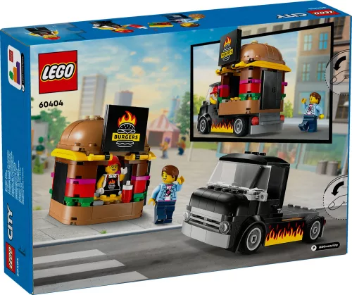 Lego City Great Vehicles 60404 - Hamburgeres Furgon
