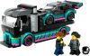 Lego City Great Vehicles 60406 - Versenyautó És Autószállító Teherautó